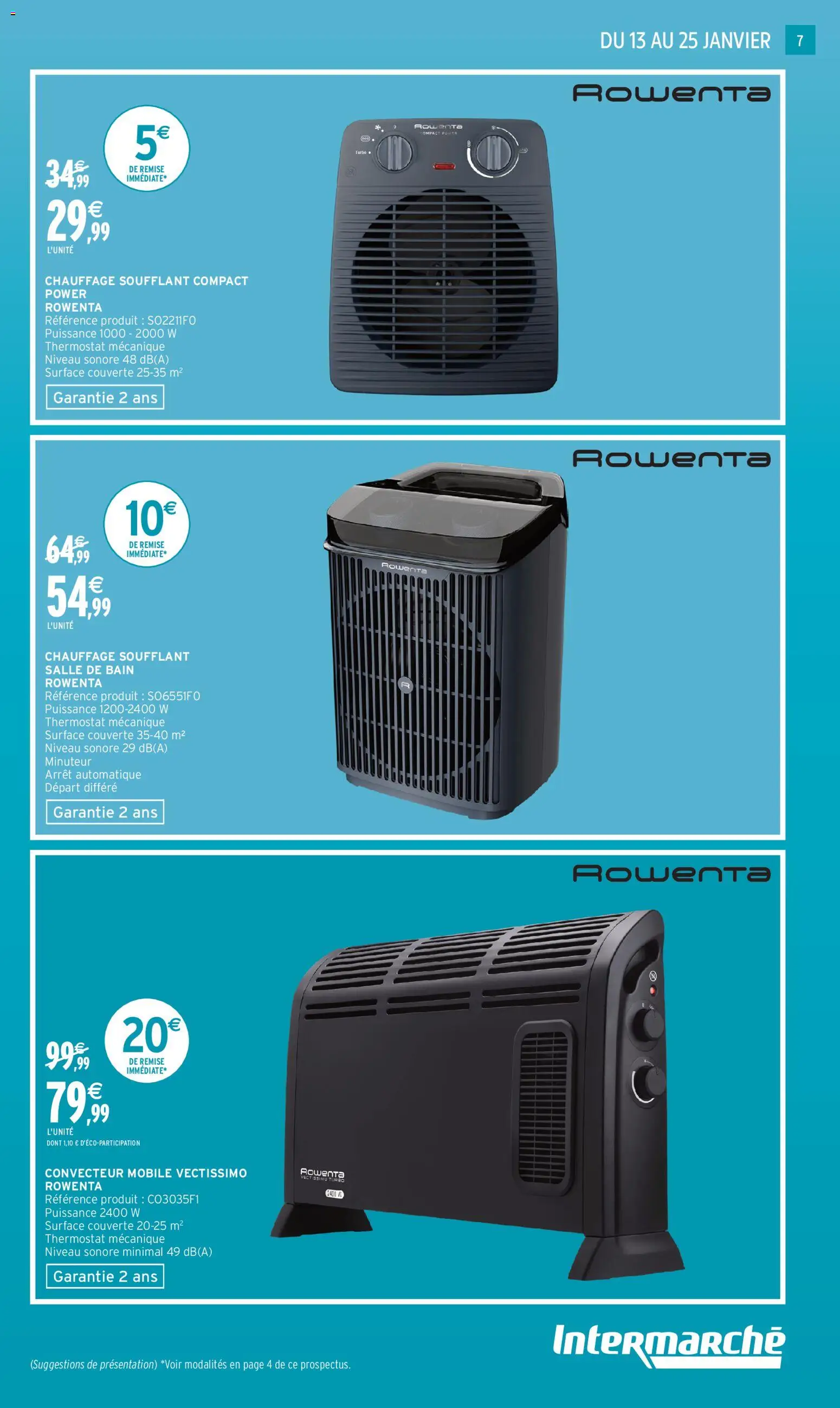 {H1} | Page: 7 | Produits: Chauffage soufflant