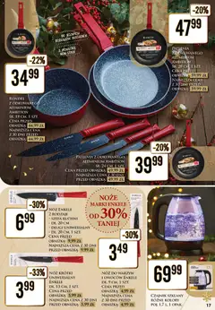 Pogląd oferty "CZAJNIK SZKLANY RÓŻNE KOLORY, Czajnik szklany różne kolory, poj. 1,7 L, 1 opak." - ważna od 24.11.2025 | Strona: 17 | Produkty: Czajnik, Patelnia