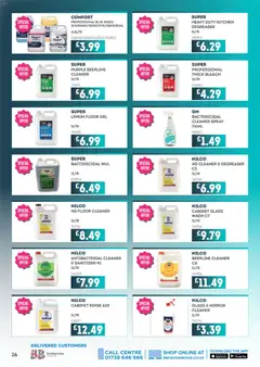 Preview of Bestway - All deals in one place, tailored for catering businesses. valid from 07.11.2025 | Page: 26 | Products: Mirror, Floor, Cabinet, Lemon