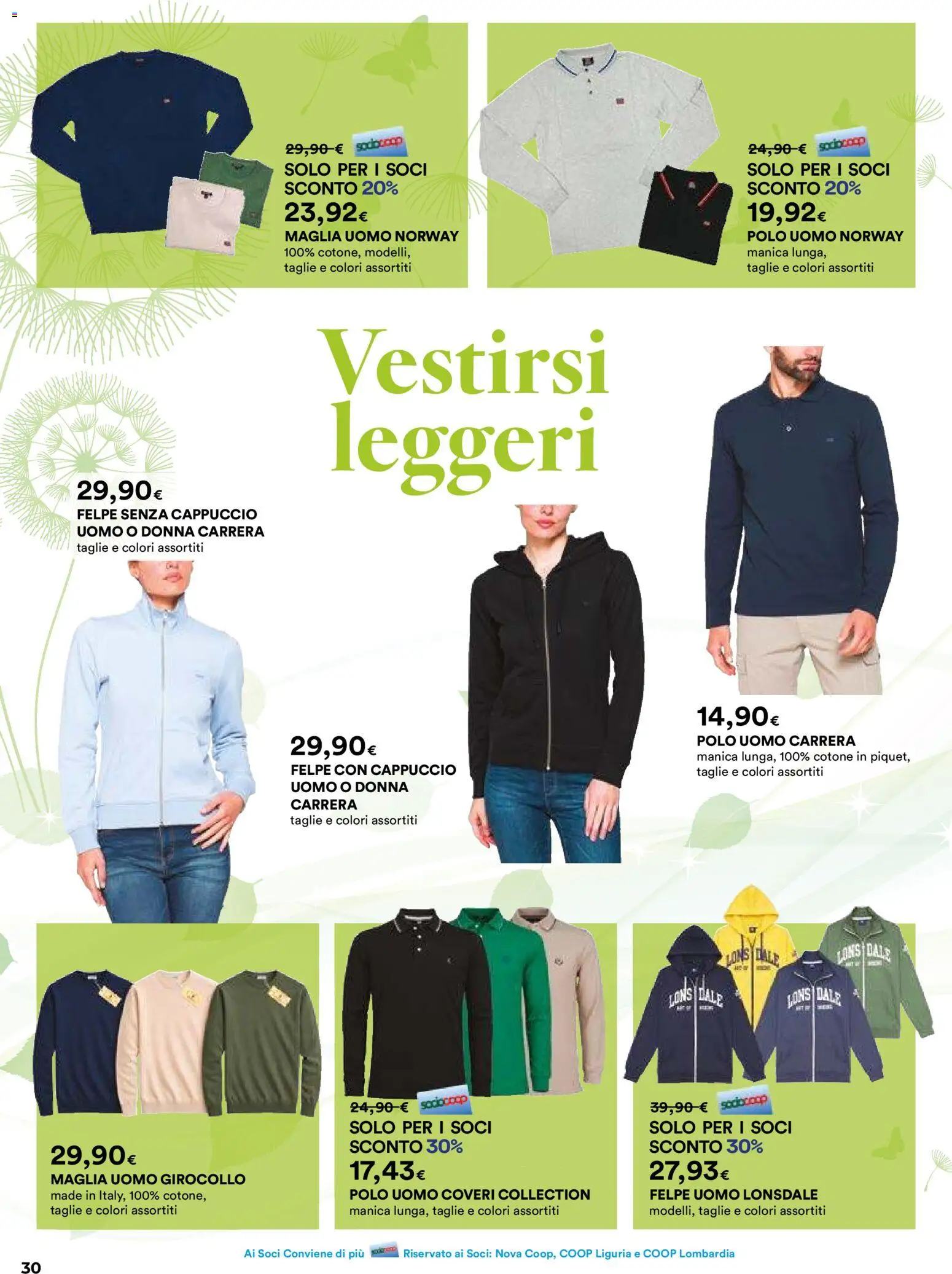 Volantino Ipercoop del 26.02.2026 | Pagina: 30 | Prodotti: Polo, Cappuccio