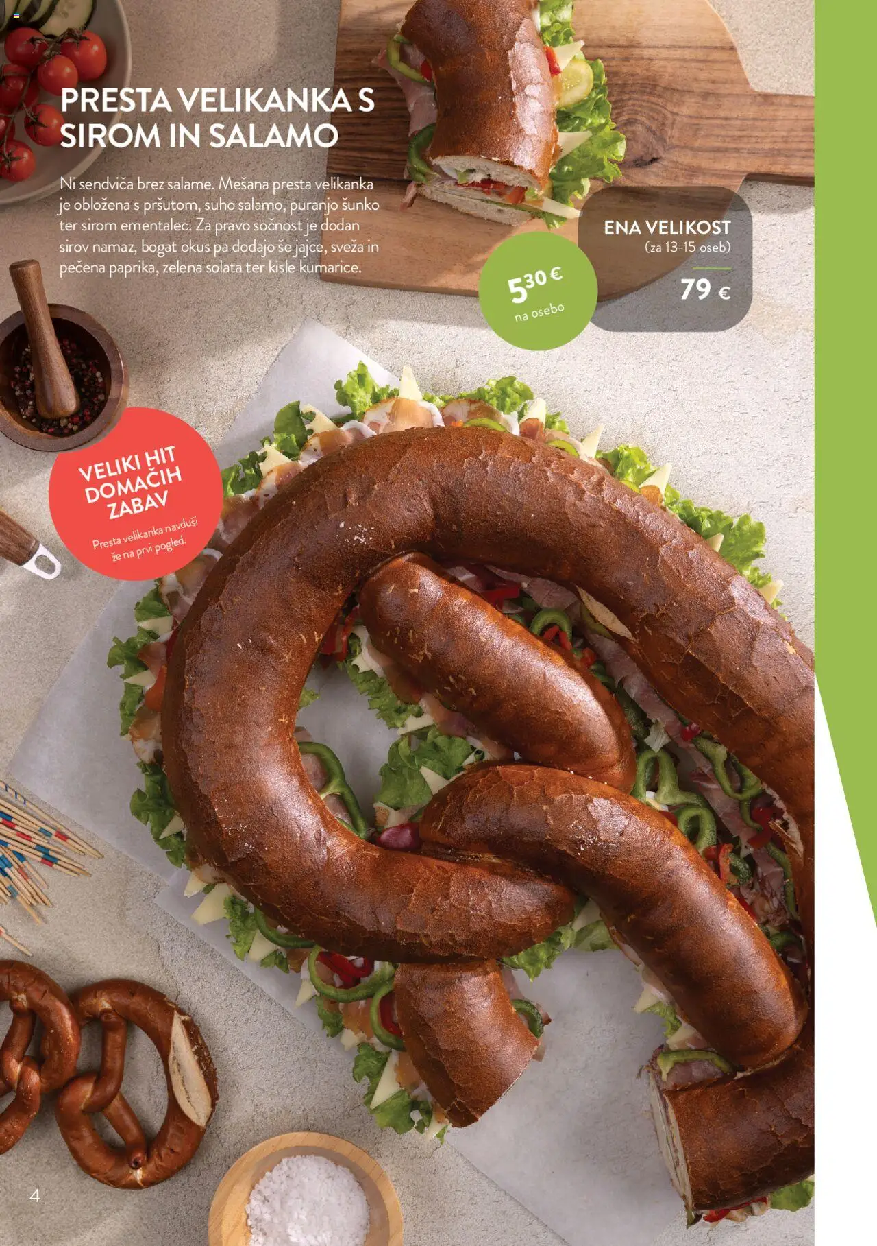 Spar katalog party box │ velja od 11.08.2025 | Stran: 4 | Izdelki: Solata, Zelena