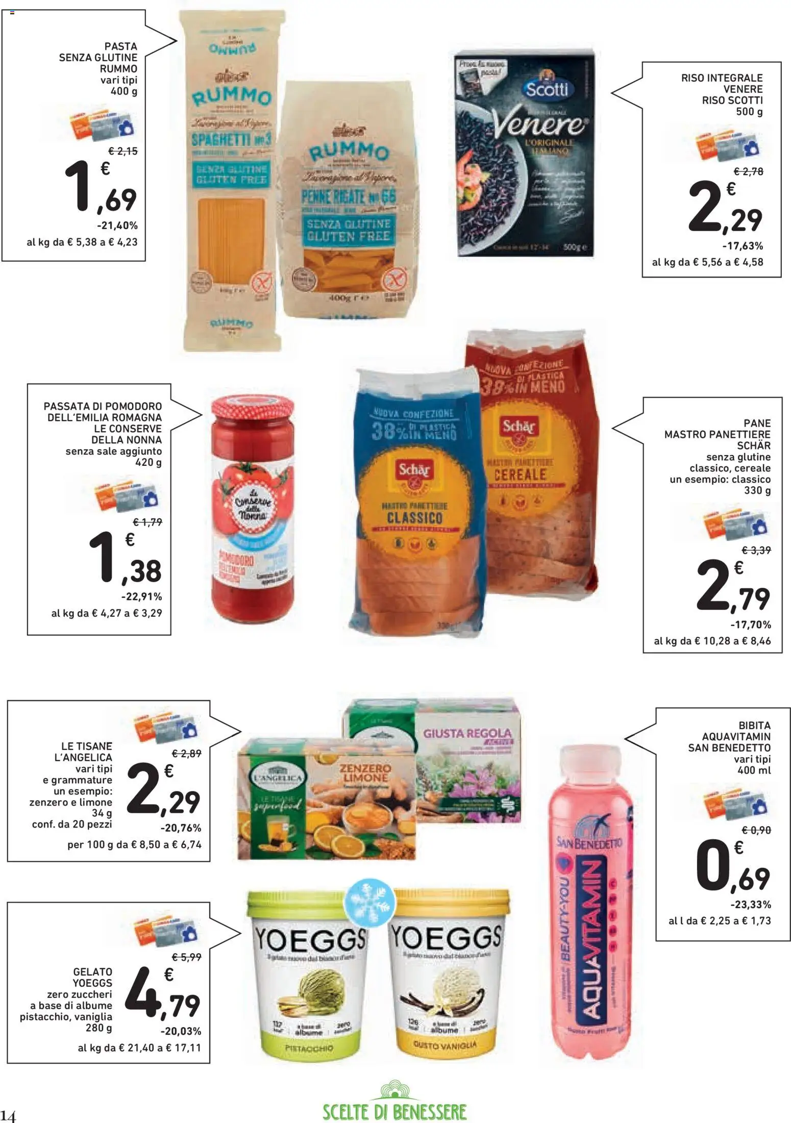 Volantino Conad del 23.04.2026 | Pagina: 14 | Prodotti: Riso, Sale, Bibita, Penne