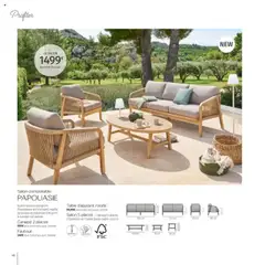 Maxi Bazar - Prévisualisation de Maxi Bazar Hespéride 2025 valide à partir de 05.02.2025 | Page: 40 | Produits: Canapé, Fauteuil, Table basse, Table