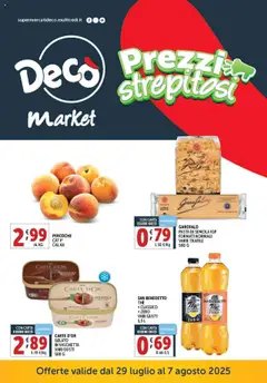 Anteprima del volantino Decò Market - Napoli catalogo valido a partire dal 29.07.2025