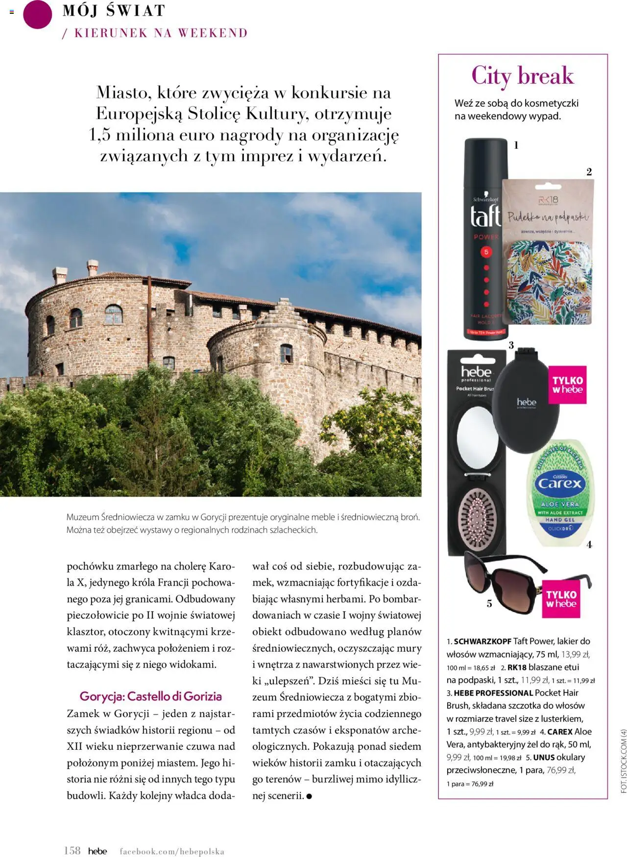 Hebe Gazetka - Magazyn od 01.05.2025 | Strona: 158 | Produkty: Okulary, Podpaski, Lakier do włosów, Okulary przeciwsłoneczne
