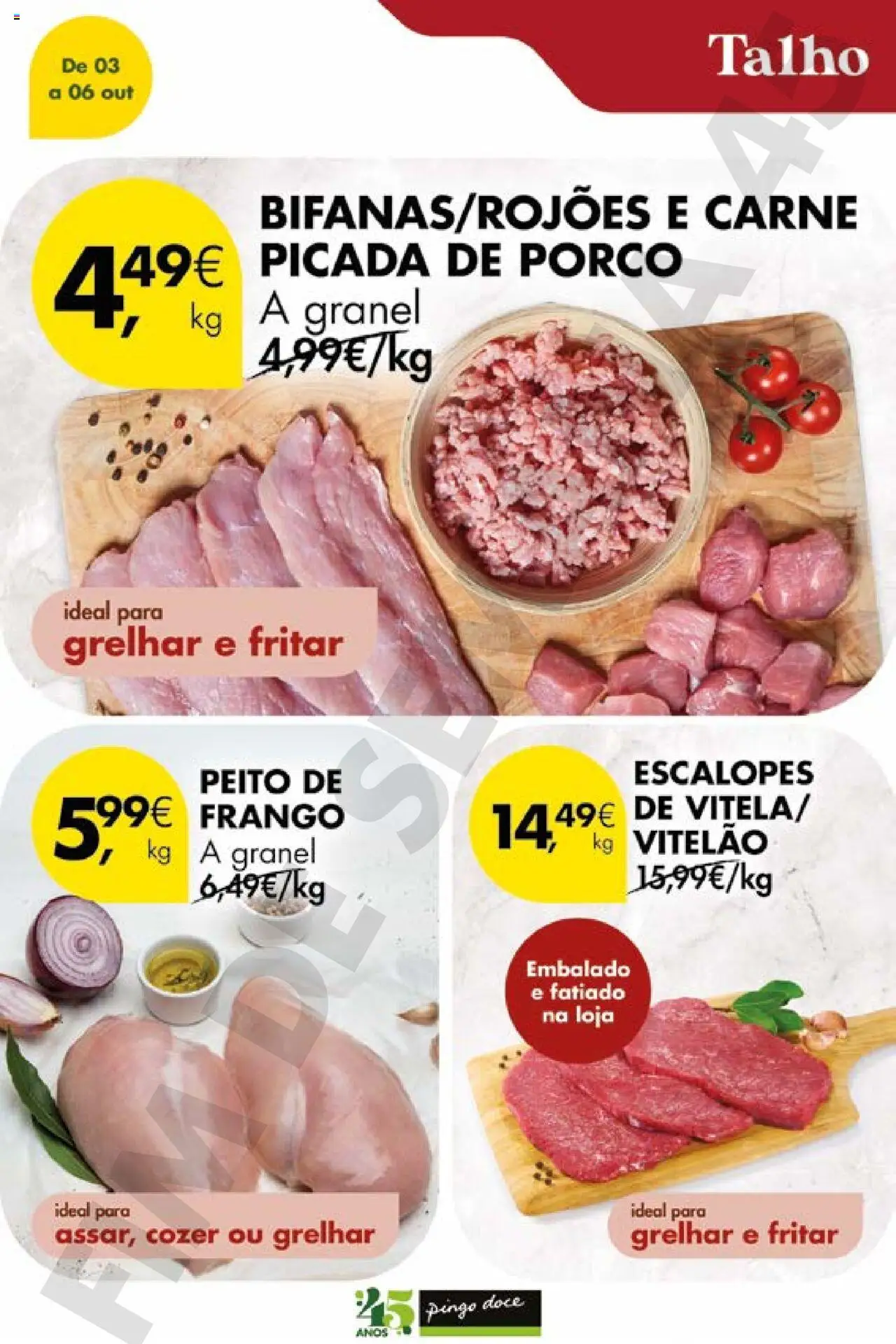 Pingo Doce Poupe este Fim de Semana │ válido de 03.10.2025 | Página: 7 | Produtos: Peito de frango, Frango, Carne picada, Carne