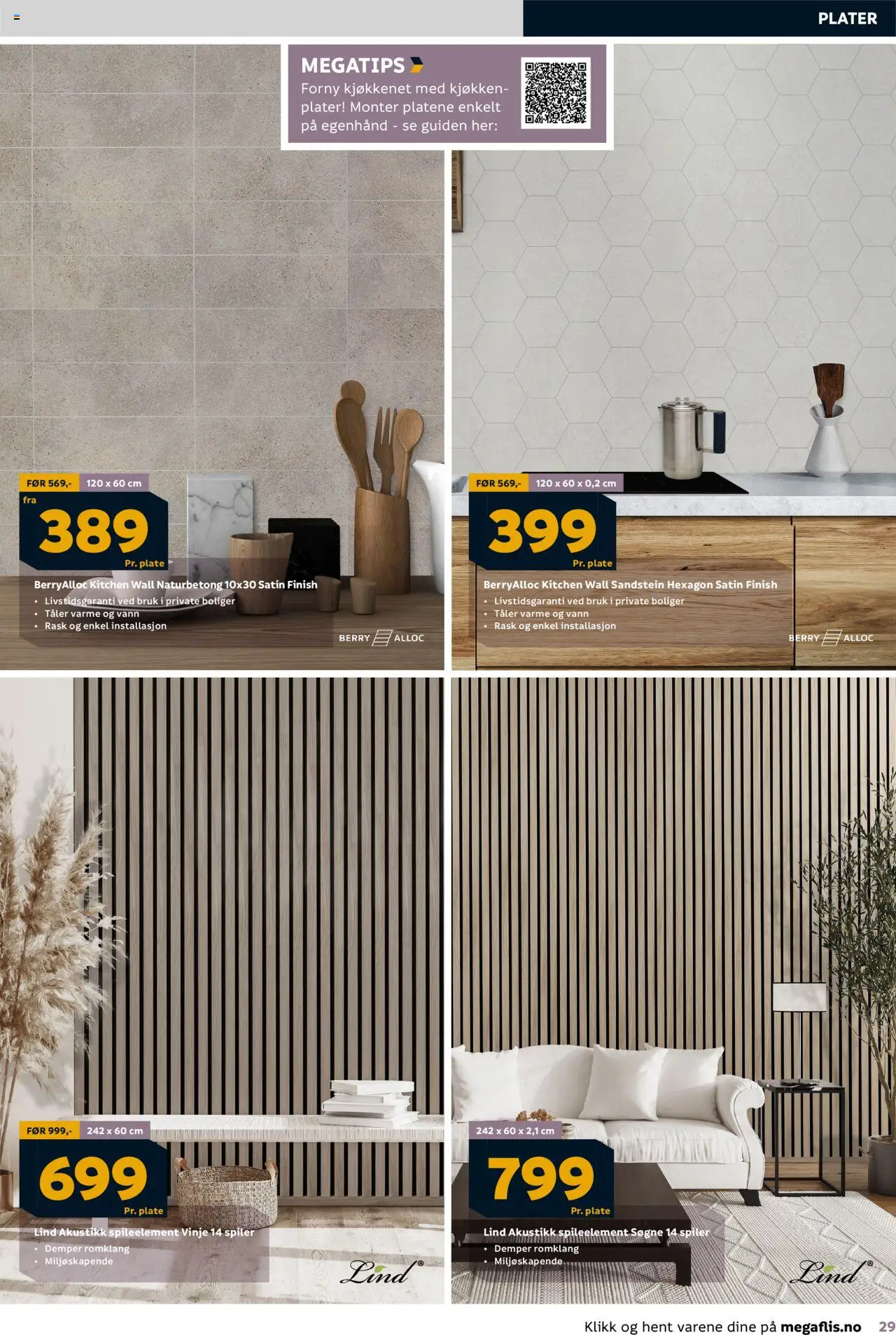  | Side: 29 | Produkter: Plate, Вермішель