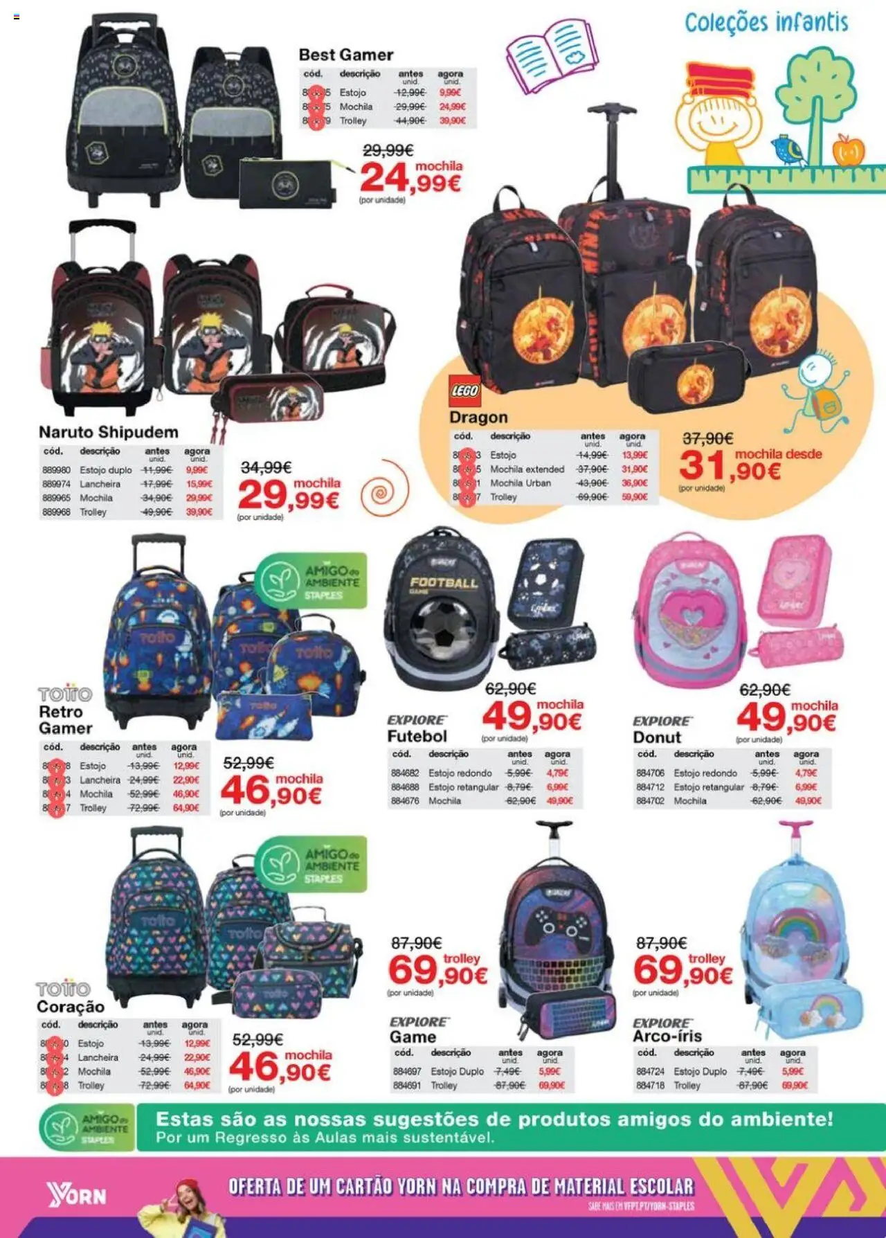 Staples - Folheto Regresso às Aulas 2025 │ válido de 18.08.2025 | Página: 9 | Produtos: Mochila