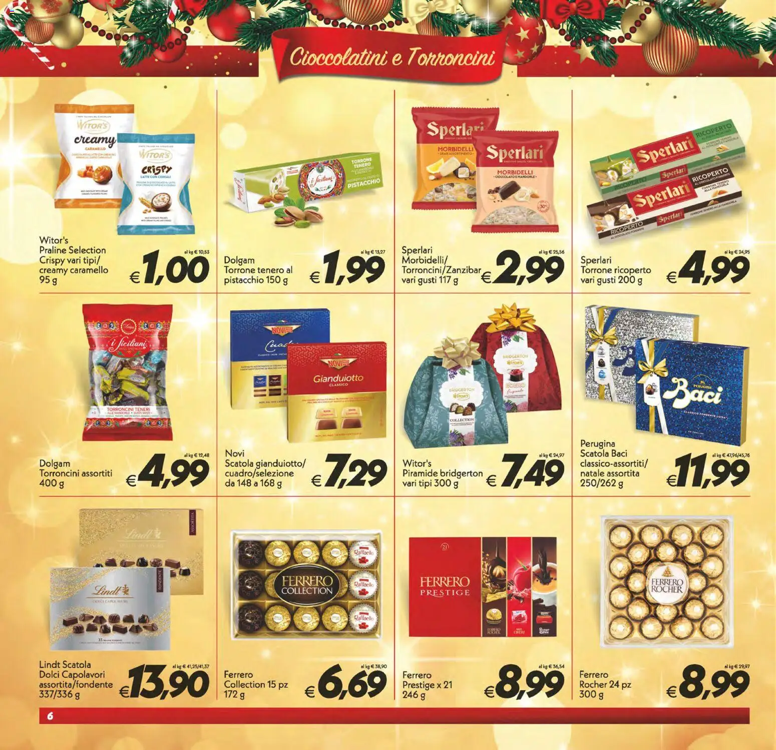 Volantino SuperConveniente del 16.12.2025 | Pagina: 6 | Prodotti: Cereali, Latte, Cioccolatini, Scatola