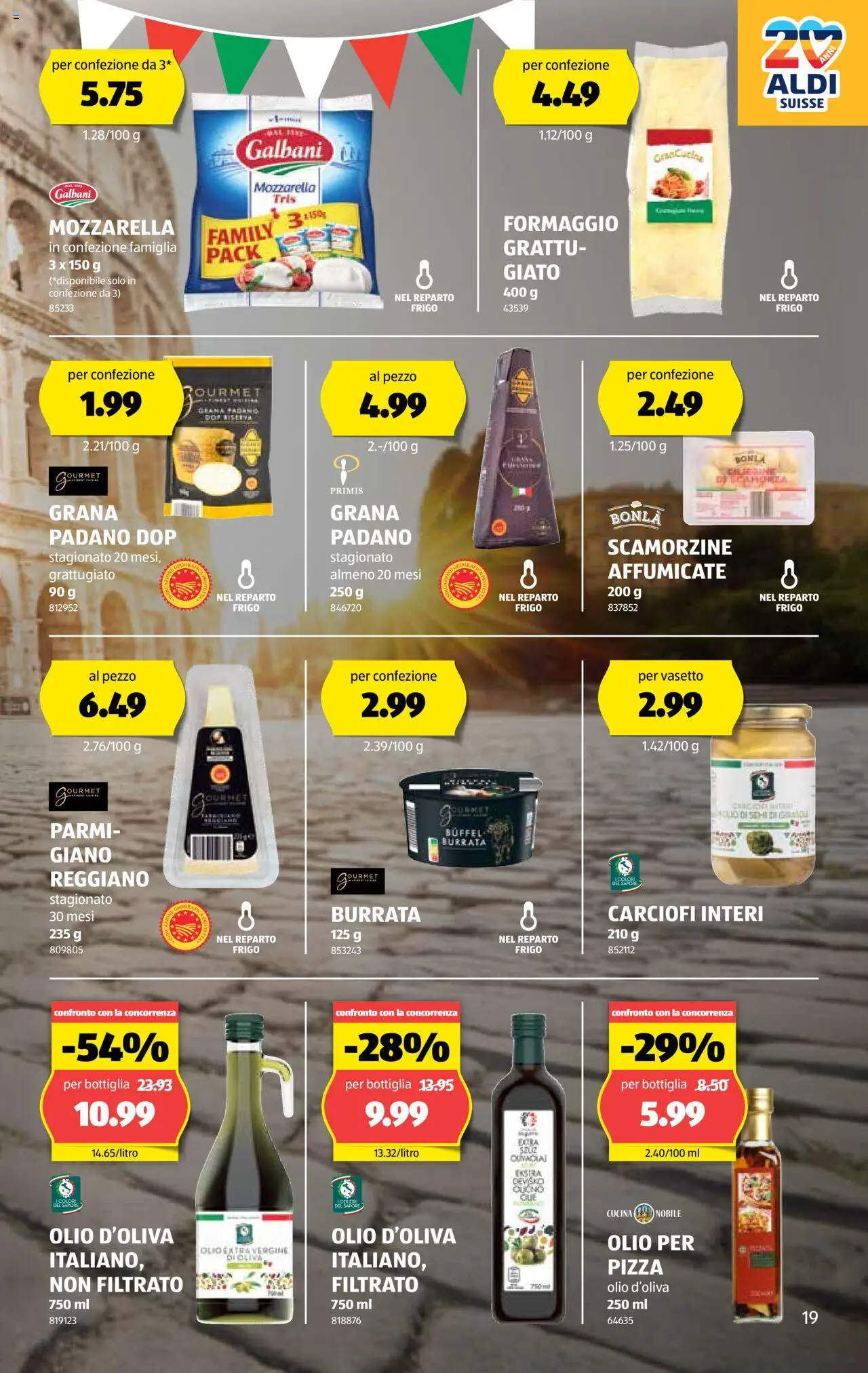 Aldi Aktionen IT – gültig ab 02.10.2025 | Seite: 20 | Produkte: Fennikel, Pizza