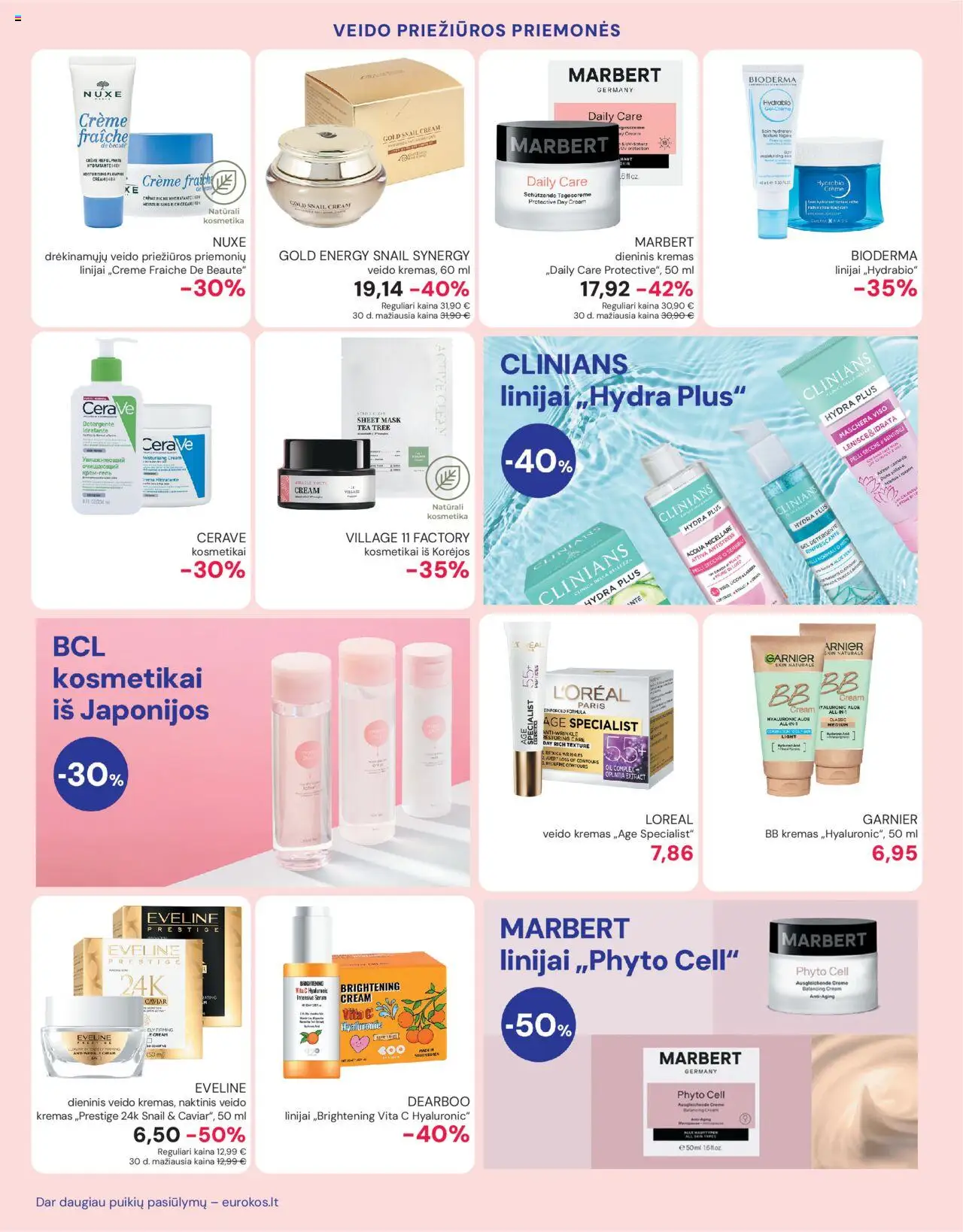 Eurokos leidinys│galioja nuo 05.08.2025 | Puslapis: 10 | Prekių: BB kremas, Kremas
