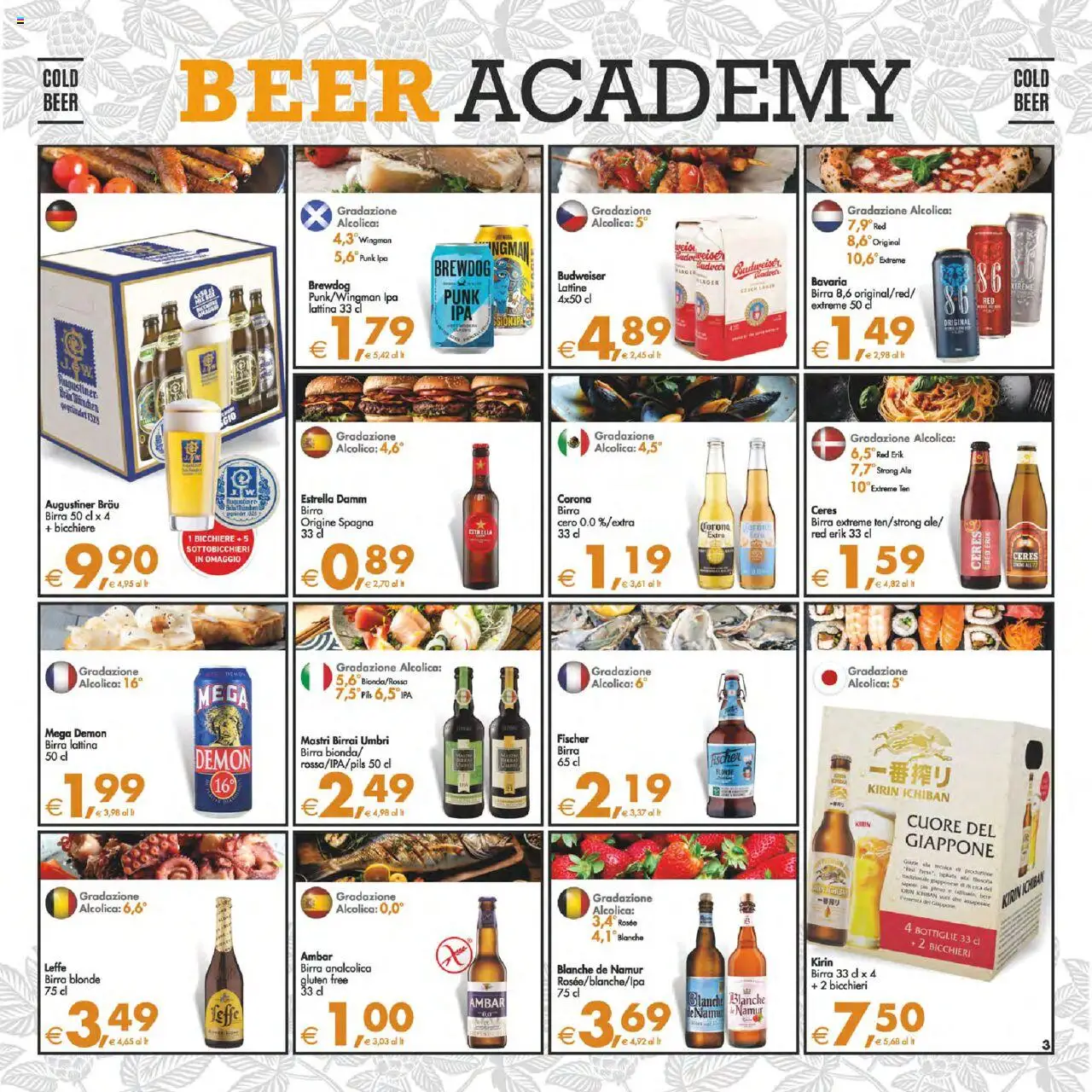 Volantino Decò del 12.08.2025 | Pagina: 3 | Prodotti: Birra, Ceres