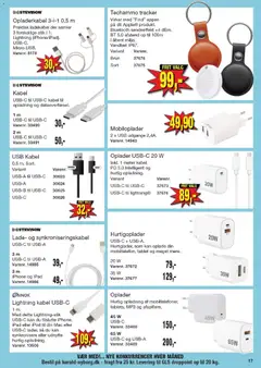 Harald Nyborg - Tilbudsavis gyldig fra 15.01.2026 | Side: 19 | Produkter: Mp3, Tablet, USB, Kabel