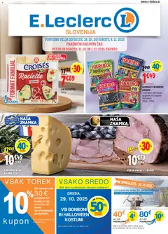 E.leclerc katalog akcije – veljaven od 29.10.2025