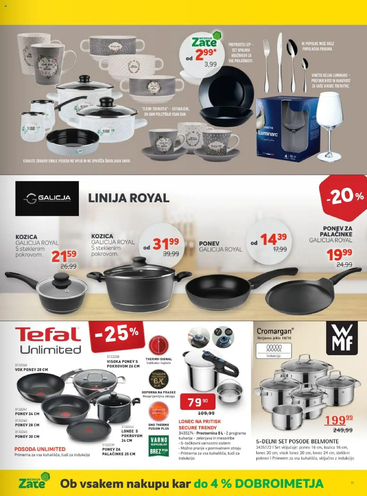Novi Merkur katalog ponudbe – veljaven od 01.10.2025 | Stran: 33 | Izdelki: Palačinke, Zelenjava