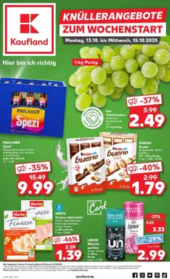 Kaufland prospekt Dieburg	 ab 13.10.2025 gültig