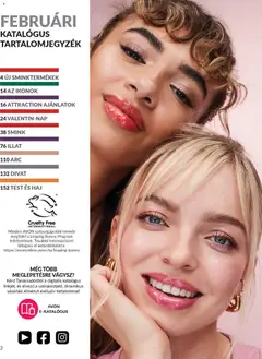 Katalógus AVON 2026 februári - amely érvényes a következő dátumtól: 01.02.2026 | Oldal: 4 | Termékek: Smink