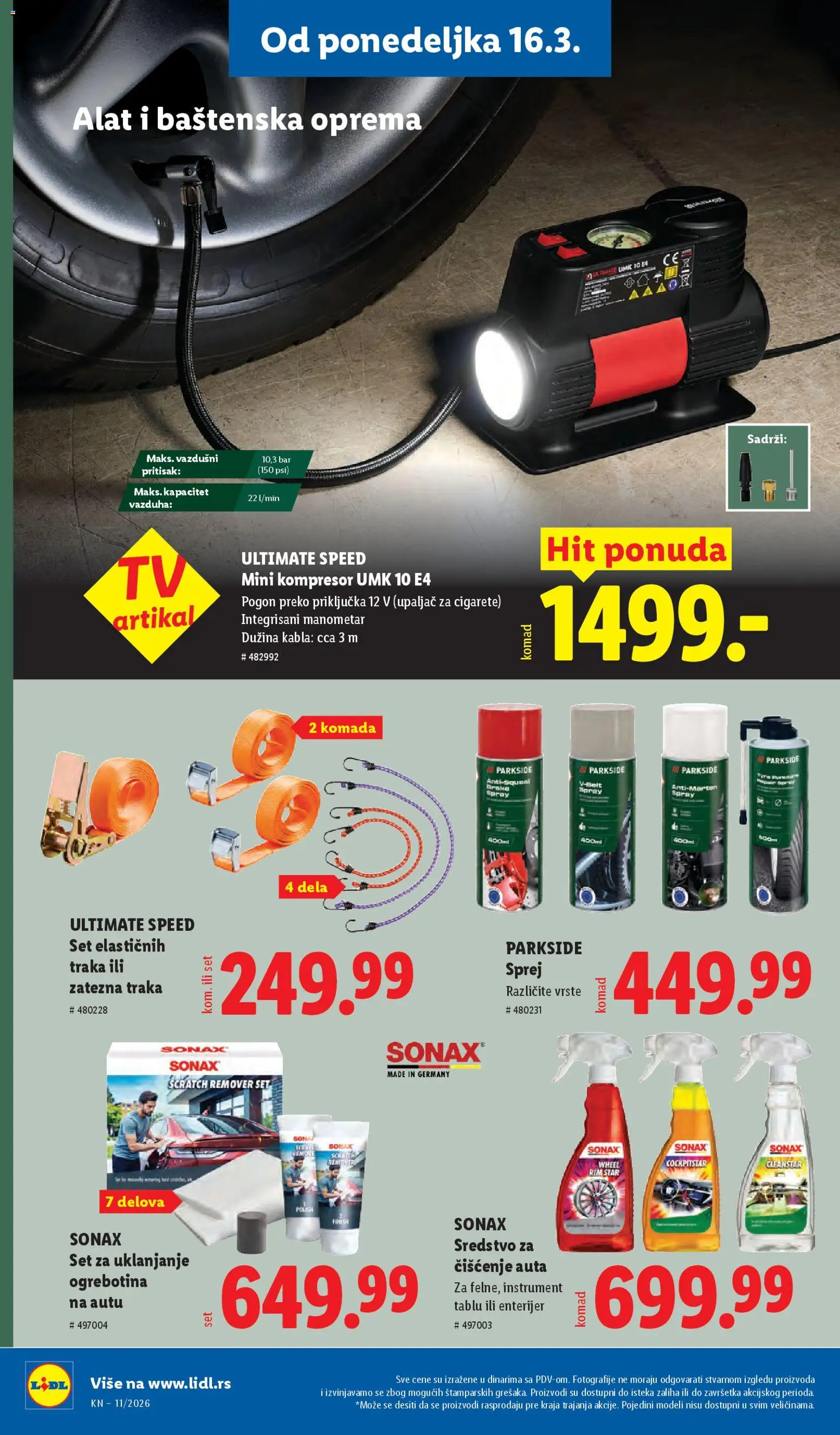 Lidl katalog - važi od 12.03.2026 | Strana: 74 | Proizvode: Parkside