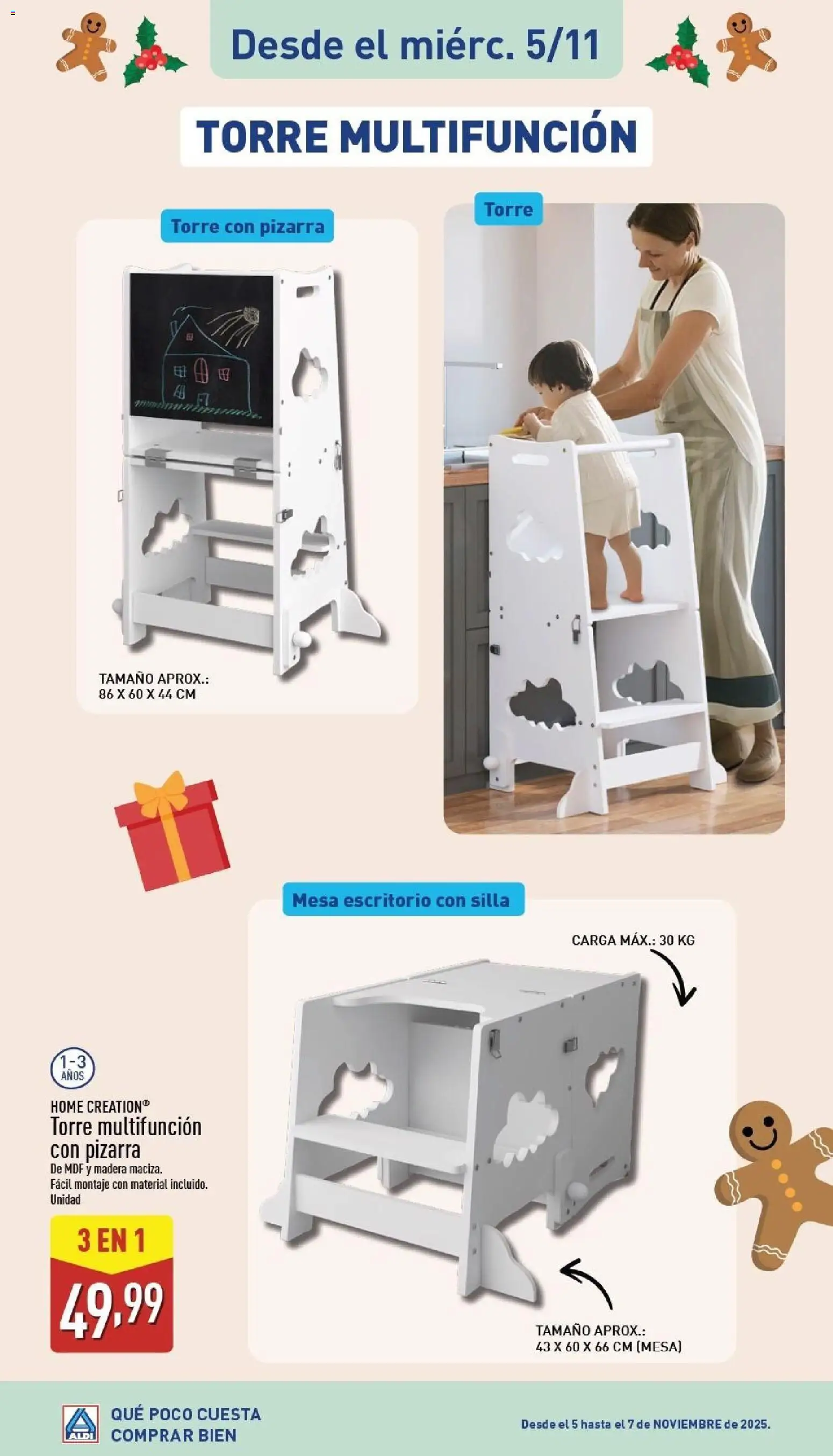 Aldi folleto Baleares │ válido desde el 02.11.2025 | Página: 26 | Productos: Mesa, Silla