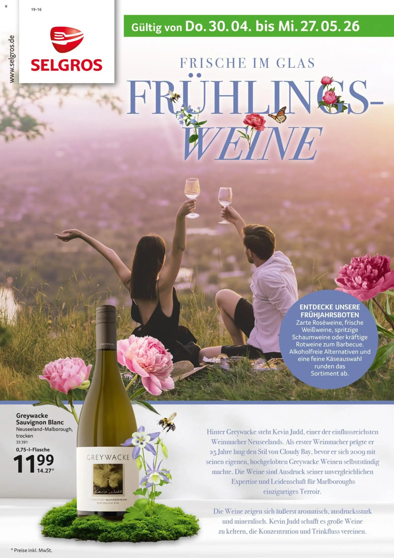 Selgros Weinkatalog – gültig ab 30.04.2026 | Seite: 1