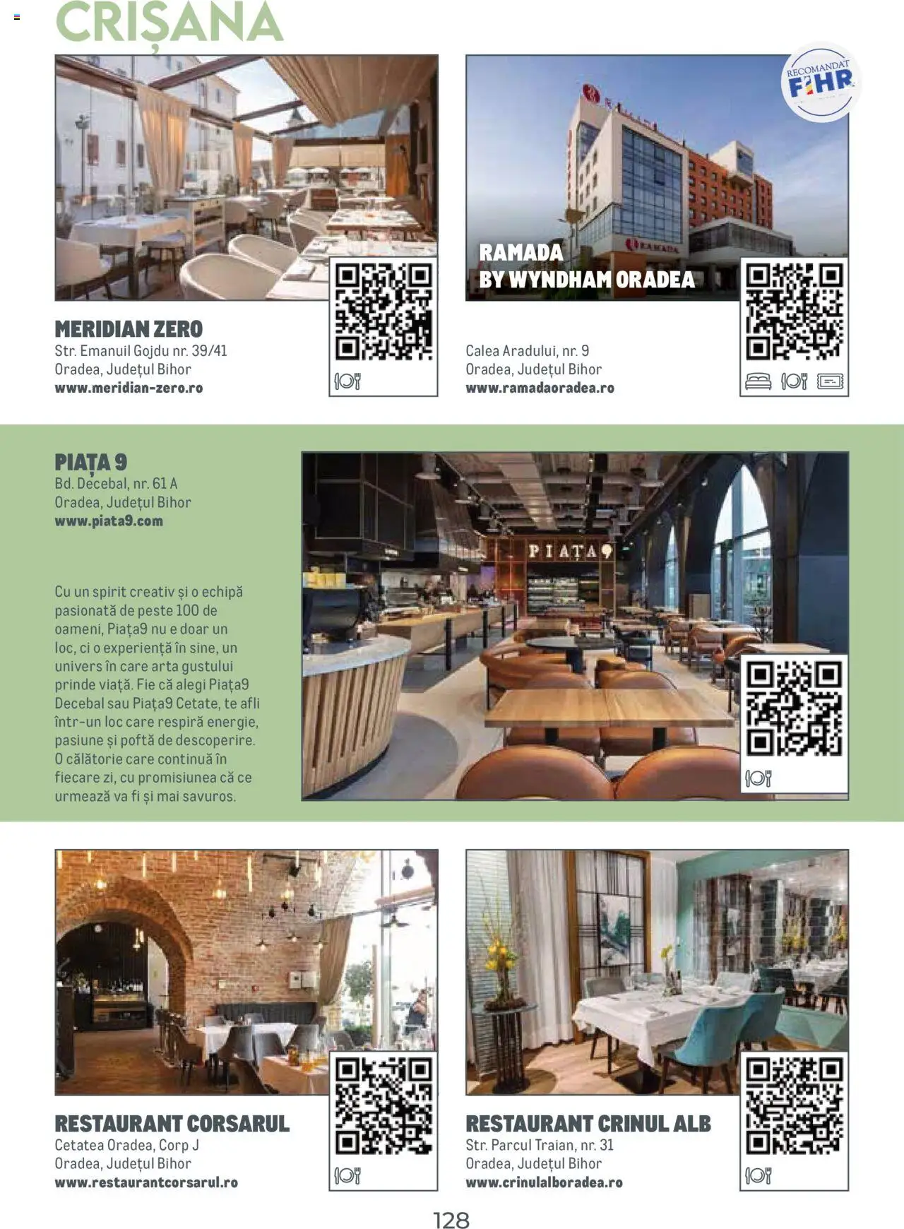 Metro catalog - Ghid de călătorie România – valabil de la 01.08.2025 | Pagină: 128 | Produse: Pește