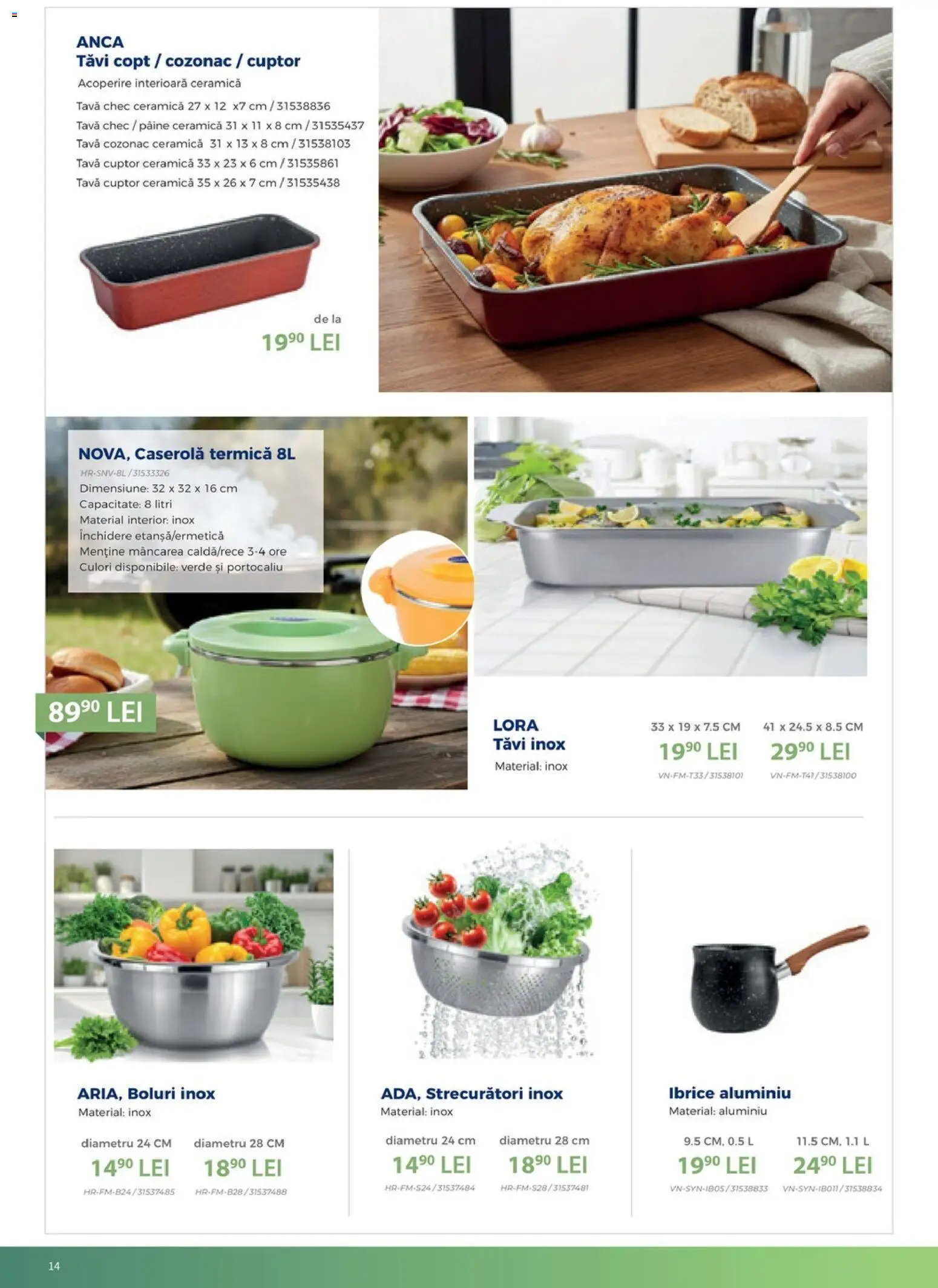 Noul catalog Carrefour – valabil de la 13.03.2026 | Pagină: 14 | Produse: Cuptor, Pâine