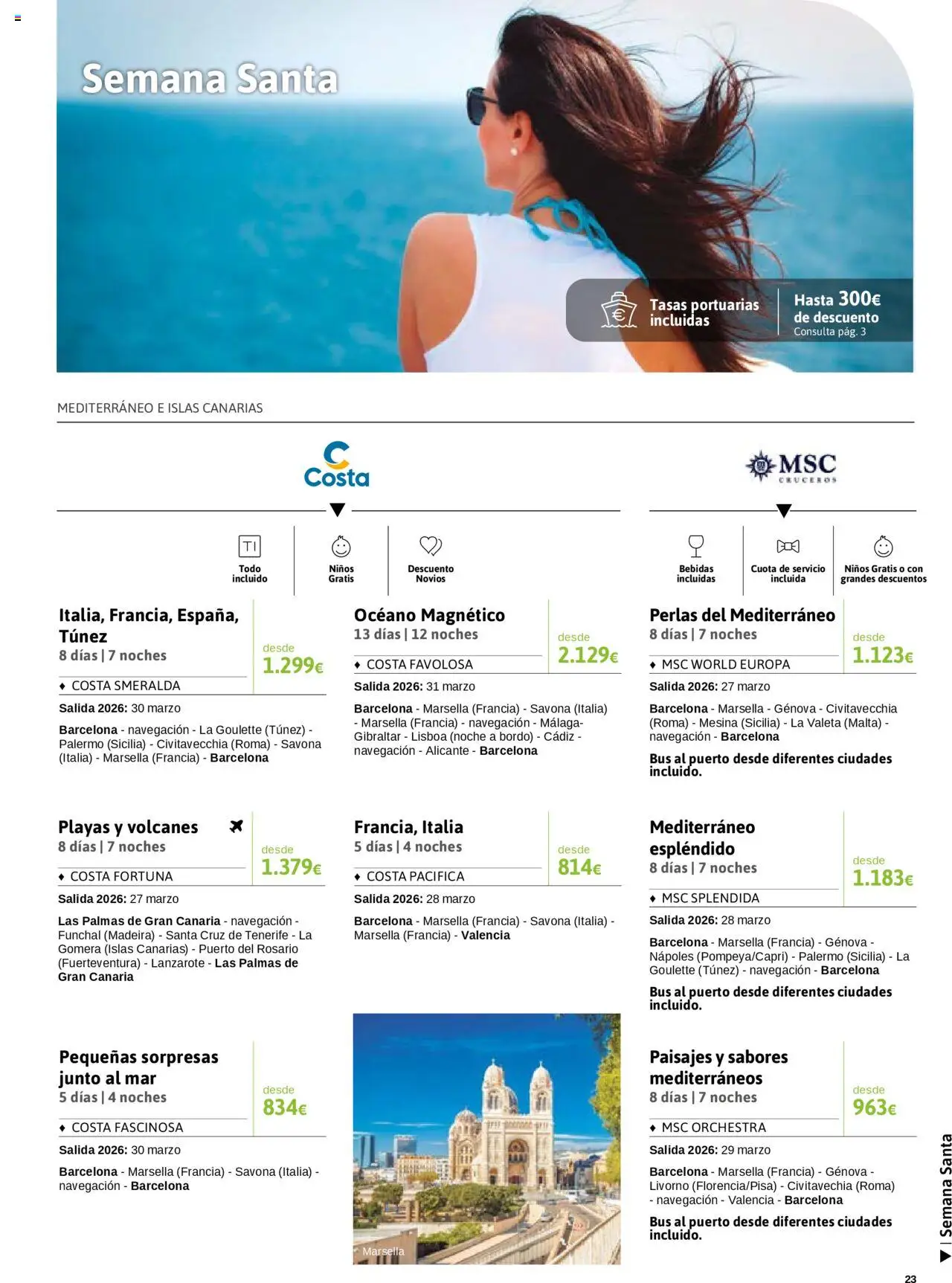 Viajes El Corte Inglés - Crucero Fantástico │ válido desde el 16.09.2025 | Página: 23 | Productos: Navegación