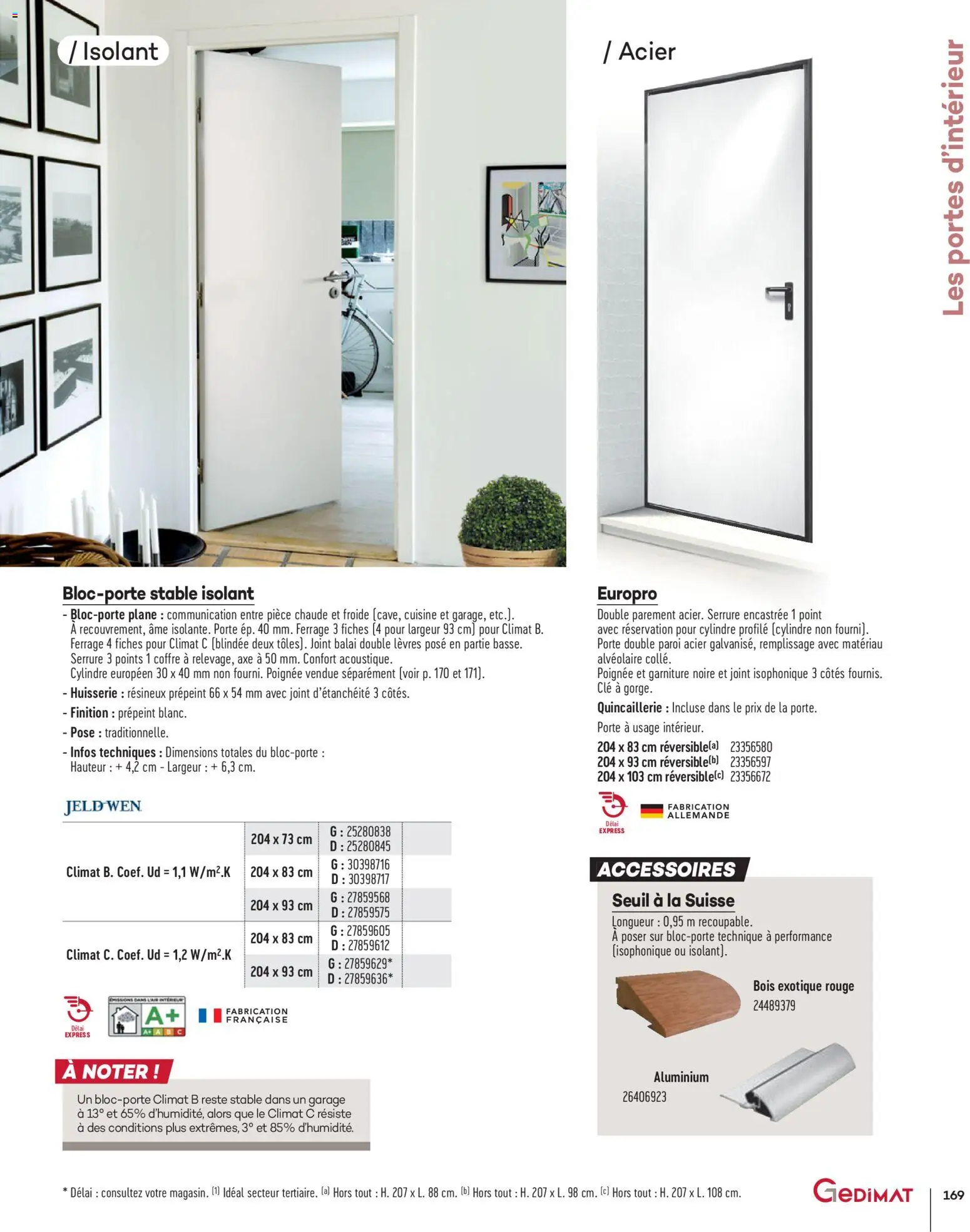 {H1} | Page: 169 | Produits: Clé, Porte, Balai, Portes