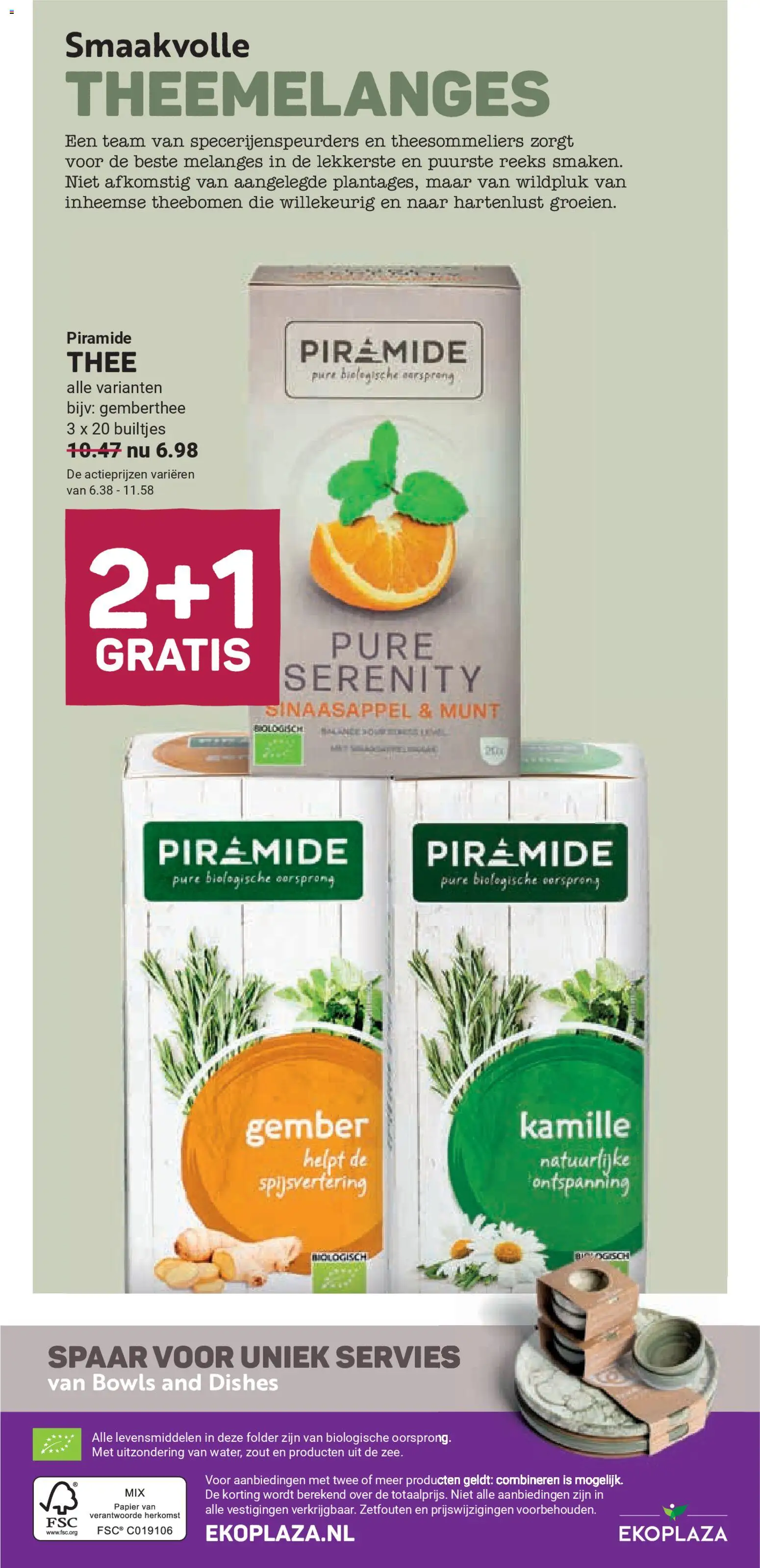 {H1} | Pagina: 26 | Producten: Munt, Servies, Papier, Gember