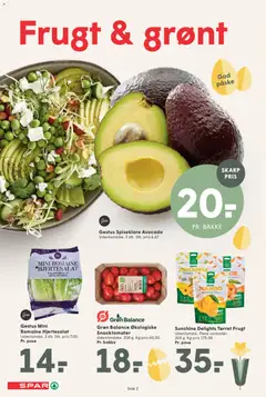 Spar - Tilbudsavis uge 13 gyldig fra 20.03.2026 | Side: 2 | Produkter: Mango, Avocado, Tørret frugt, Søm