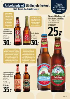 Føtex - Føtex ud af huset jul nytår gyldig fra 17.09.2025 | Side: 11 | Produkter: Øl, Brun farin, Tørret frugt, Søm