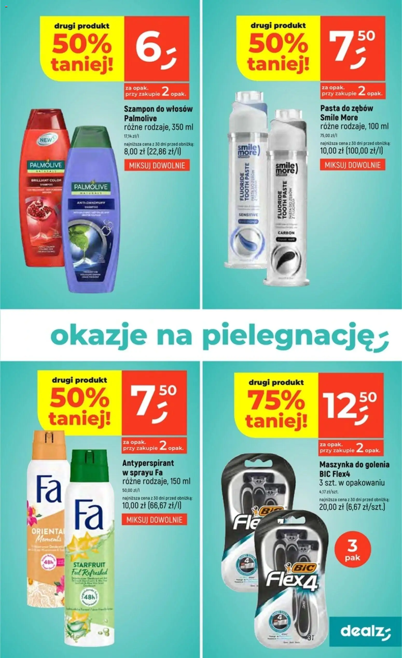 Dealz Gazetka od 08.12.2025 | Strona: 37 | Produkty: Maszynka do golenia, Szampon, Antyperspirant, Pasta do zębów