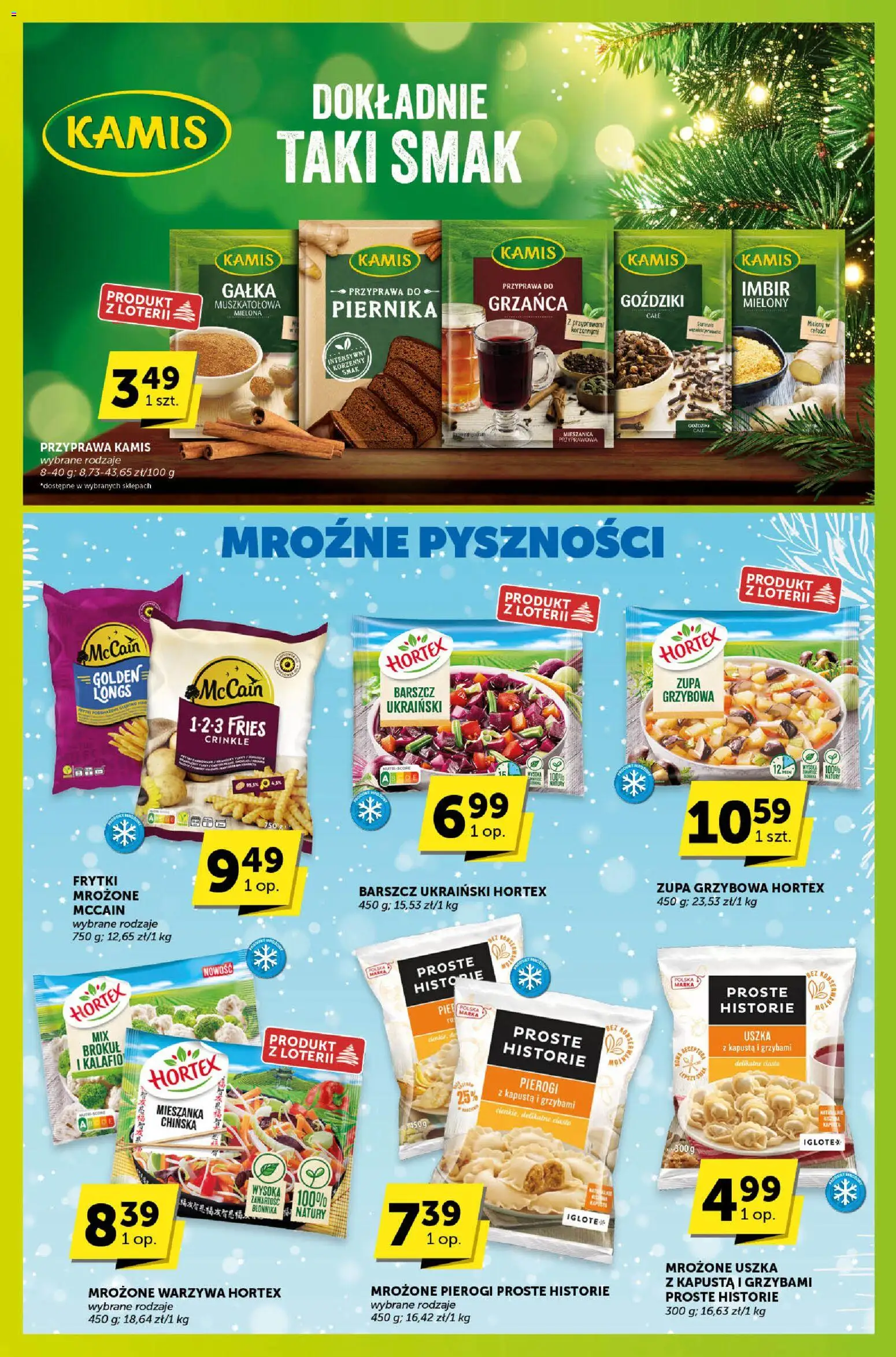 Groszek Gazetka - Sprawdź, co więcej od 27.11.2025 | Strona: 6 | Produkty: Kapusta, Imbir, Barszcz ukraiński, Zupa