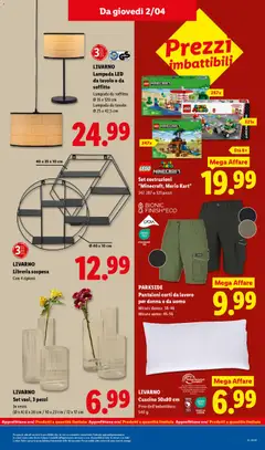 Anteprima del volantino LIVARNO Libreria sospesa, Con 4 ripiani valido a partire dal 30.03.2026 | Pagina: 49