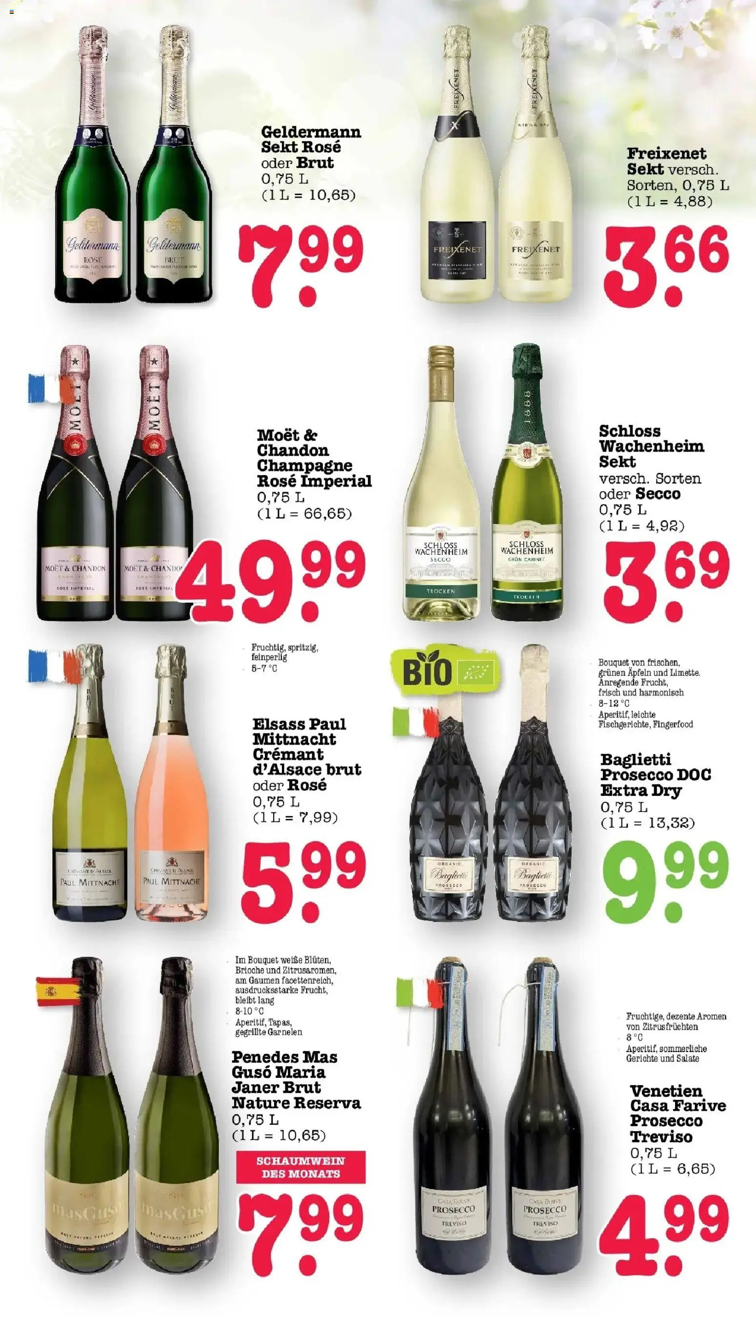 Angebote – gültig ab 30.03.2026 | Seite: 60 | Produkte: Freixenet, Sekt, Garnelen, Prosecco