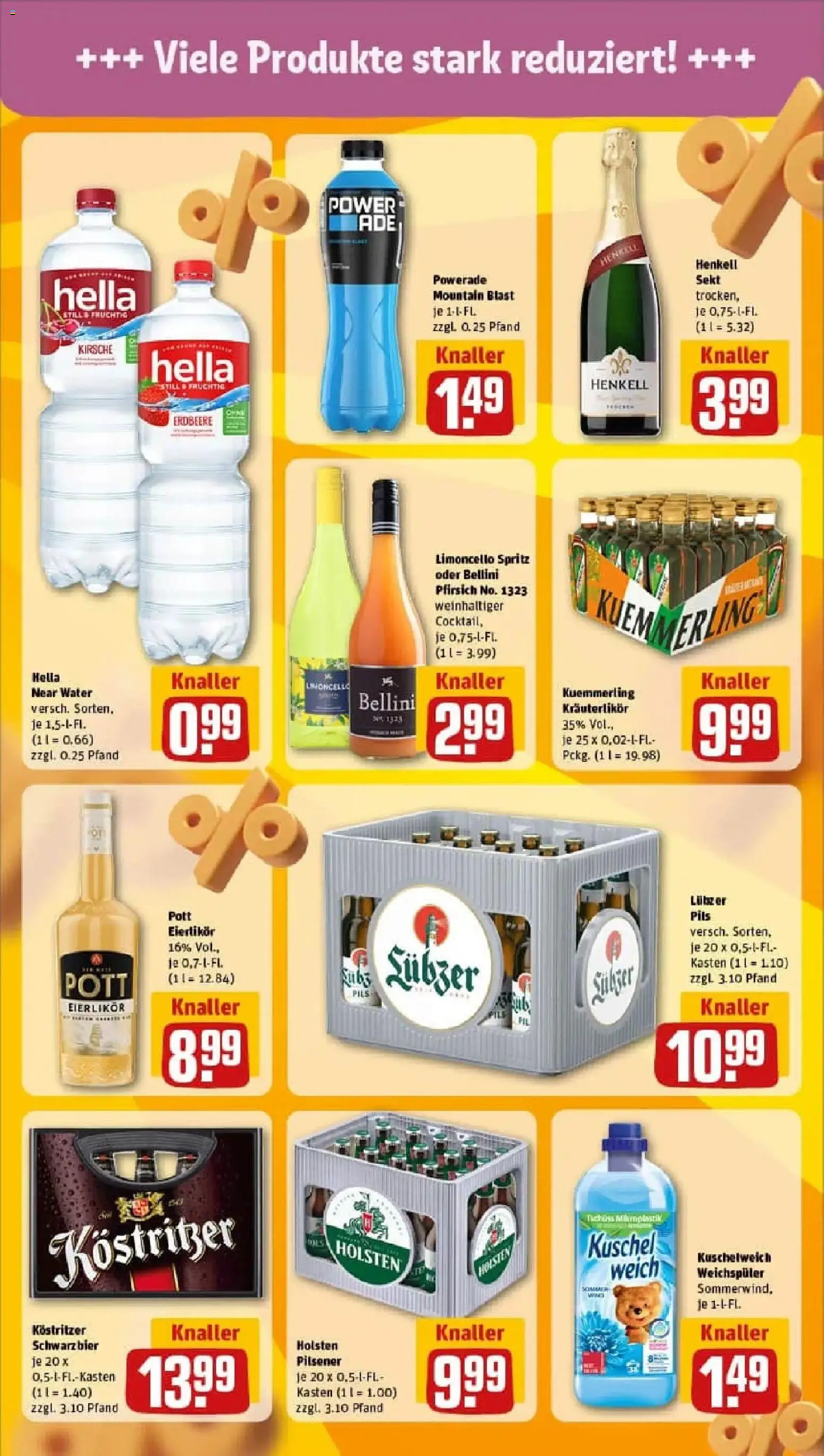 Rewe prospekt Thale	 – gültig ab 02.02.2026 | Seite: 25 | Produkte: Kostritzer, Sekt, Pils, Limoncello