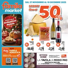 Anteprima del volantino Famila Market catalogo valido a partire dal 27.11.2025
