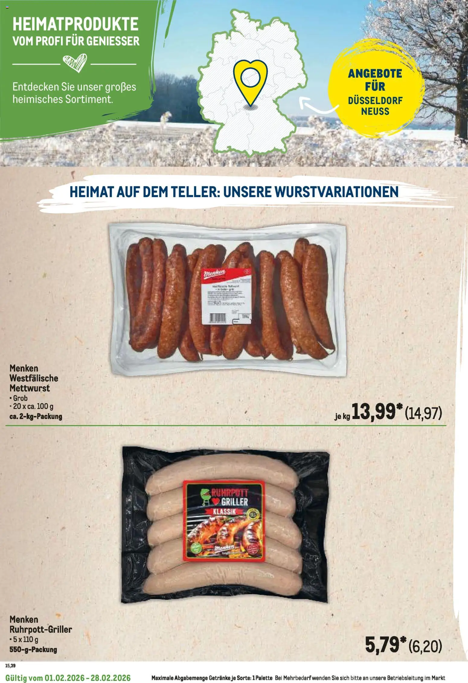 Metro Regionaler Flyer – gültig ab 01.02.2026 | Seite: 70 | Produkte: Griller