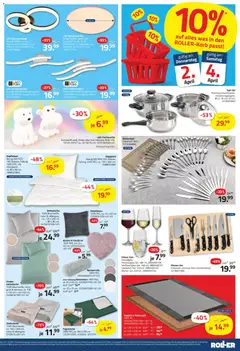 Roller Prospekt 	 ab 29.03.2026 gültig | Seite: 5 | Produkte: Tagesdecke, Bettwäsche, Kopfkissen, Teppich