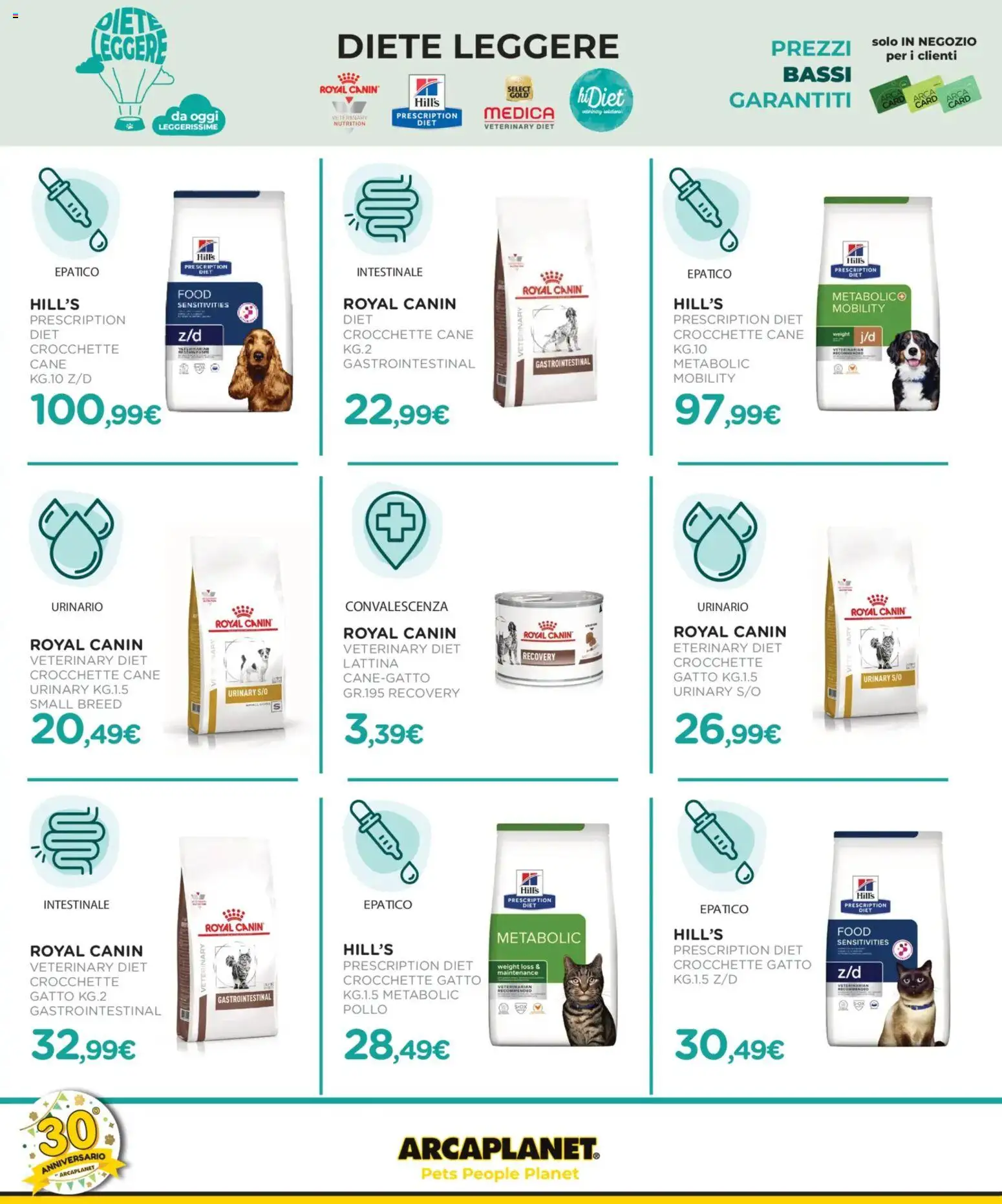 Volantino Arcaplanet del 29.12.2025 | Pagina: 20 | Prodotti: Pollo, Crocchette, Crocchette cane, Crocchette gatto