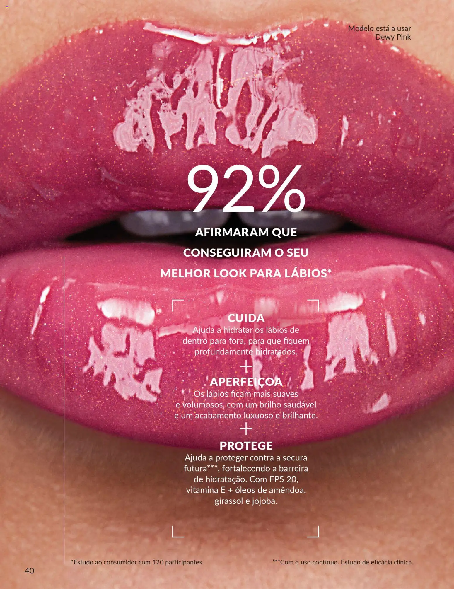 Catálogo Avon Campanha 3 │ válido de 01.03.2026 | Página: 40 | Produtos: Gloss