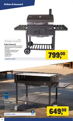 Ofertele Metro valabile de la 16.03.2026 | Pagină: 16 | Produse: Grill, Termometru, Grătar