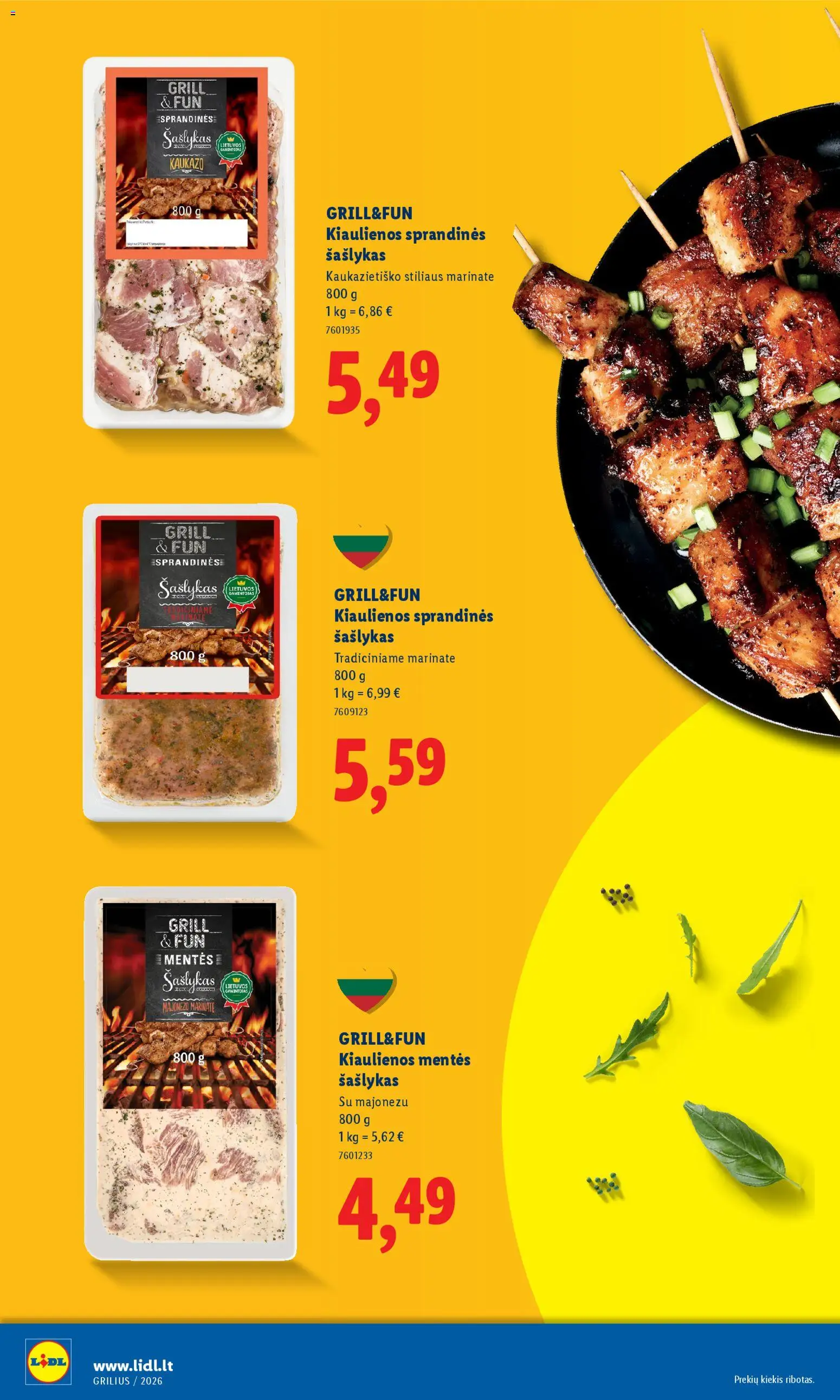 LIDL akcijos nuo 06.04.2026 | Puslapis: 12 | Prekių: Jautienos