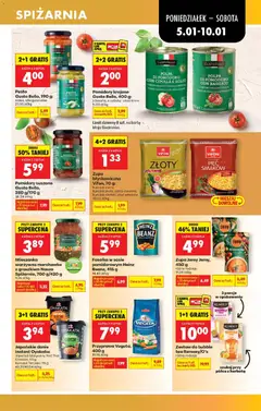 Pogląd oferty "Pesto Gusto Bello, 190 g, rosso, alla genovese" - ważna od 05.01.2026 | Strona: 47