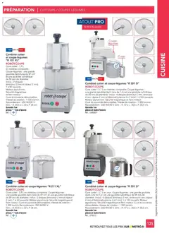 METRO - Prévisualisation de METRO - CHR Équipement valide à partir de 01.01.2025 | Page: 125 | Produits: Robot