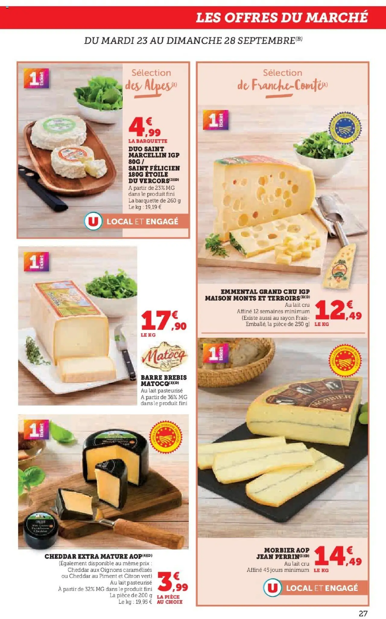  | Page: 27 | Produits: Citron vert, Emmental, Piment, Oignons