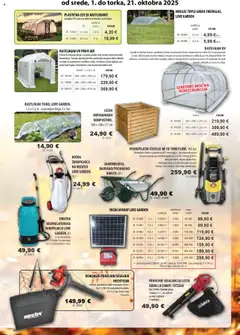 Živex katalog akcije – veljaven od 01.10.2025 | Stran: 3 | Izdelki: Teza, Prevleka, Baterije, Sesalnik