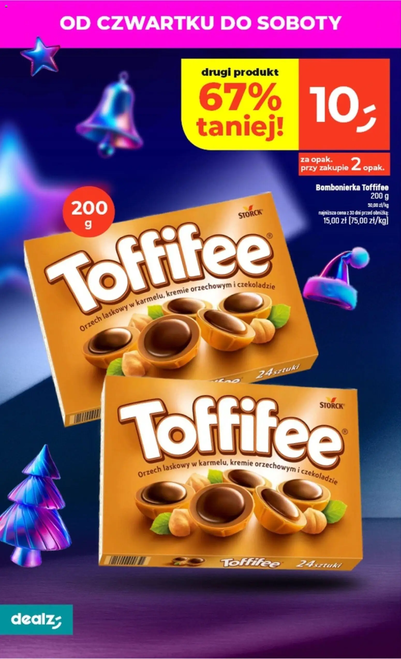 Dealz Gazetka od 06.11.2025 | Strona: 2 | Produkty: Bombonierka, Toffifee