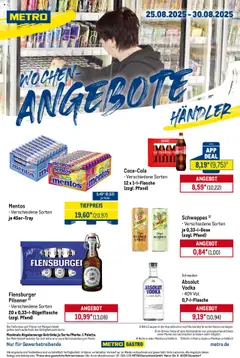 Metro Wochen-Angebote Händler gültig ab dem 25.08.2025