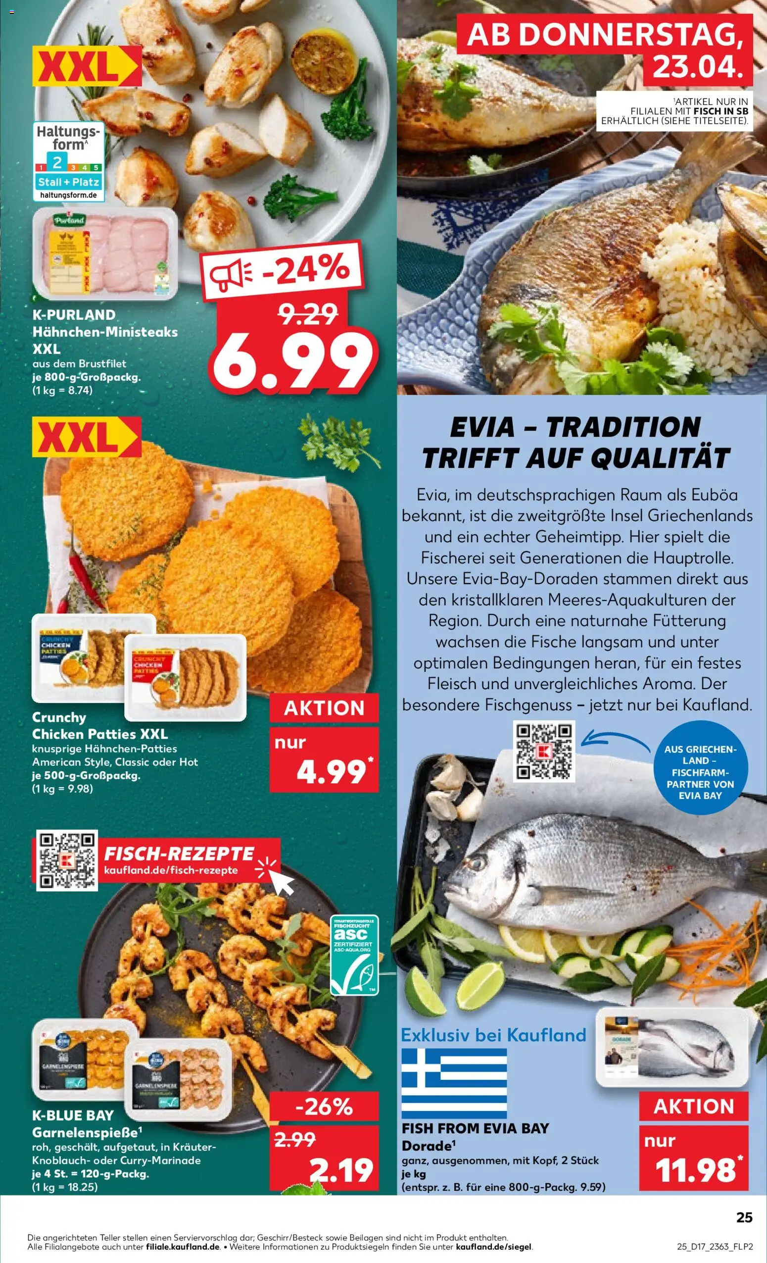 Kaufland Prospekt Bremen	 – gültig ab 23.04.2026 | Seite: 25 | Produkte: Fisch, Knoblauch, Fleisch